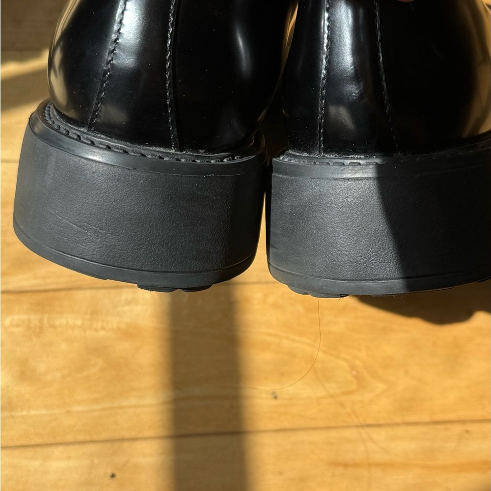 Prada  Diapason Opaque Oxford loafers sz 9 - Picture 6 of 8
